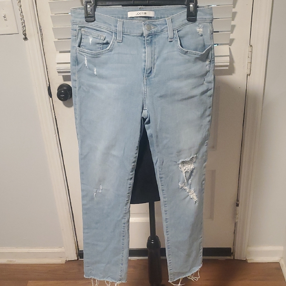 Joe's Jeans Blue Ankle Cropped Denim